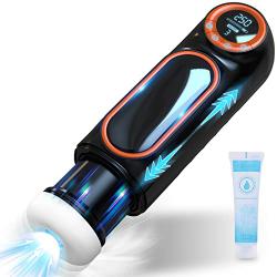 Automatic Men's Masturbator Cup With 4 Suction Modes And 10 Vibration 3d Pussy  For Men