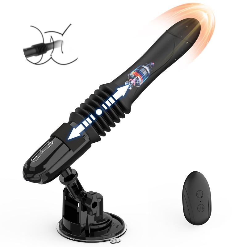 Best Friend Female Automatic Telescopic Erotic Masturbation Dildo Gun Massage Vibrator-manufacturer Wholesale