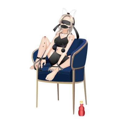 Couple  Bdsm Anal Plug Fox Tail Kit Candles Gag Handcuffs For Sale Nipple Clamps