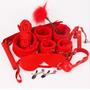 Erotic Bdsm Sex  Sexuales Restraint  Couples Flirting Slave Fetish Bondage Set Sm Strap 10 Piece Bdsm