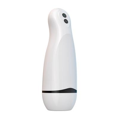 Fully Automatic Electric Aircraft Cup Tpe Male Masturbation Supplies With Vibration Clamping  Exercise Massage Sex