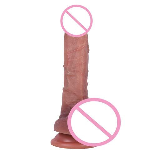 G33 Conqueror's New Craft Liquid Silicone Dildo Realistic  Sex  With Makeup Tracing Veins J