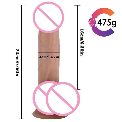 G52 Xiongfeng Dual Hardness Realistic Vein New Craft Artificial Oil Injection Liquid Silicone Dildo Sm  J