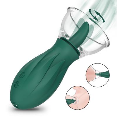 Hot Sale High Quality 10-mode Nipples Clitoral Vibrator For Women 3 Sucking & 10 Tougue Licking Modes