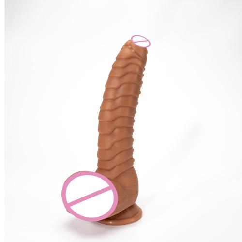 Hot-selling Foreign Trade   Soft Flesh Vibrator Dildo Special-shaped Female Masturbator Hot Selling Artificial