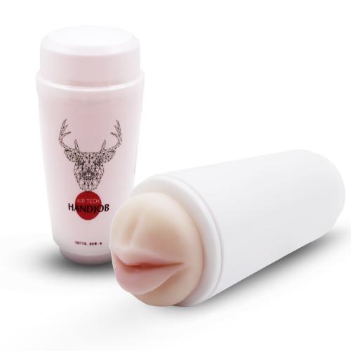 Male Cup Masturbator Silicone Sex Masturbating Tools  Sexy Homemade Aircraft Sax  For Man