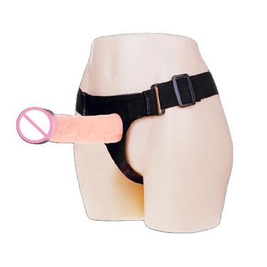 Men Strap On Dildo Panties Wearable Hollow Penis Lengthen Sleeve Strapon Pants Harness Belt For Man  Woman Gay