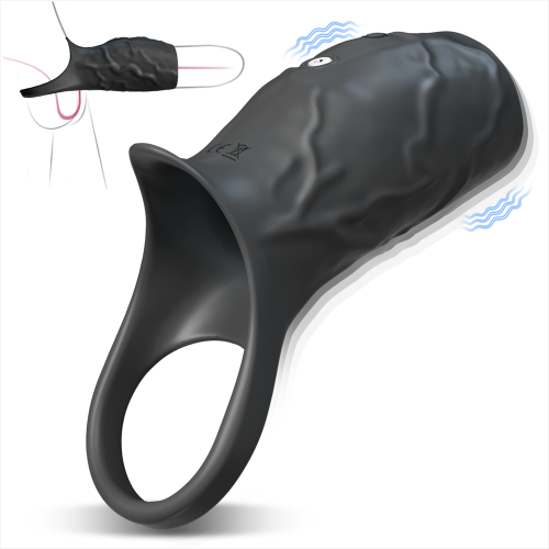 Neonislands Couples Pleasure Erection Testicles G Spot Stimulate Vibrator Penis Ring Extender Vibrating Sleeve Cock