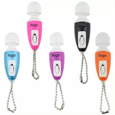 New Arrival G-spot Mini Vibrator Massager Clitoris Stimulator Customized Keychain Av