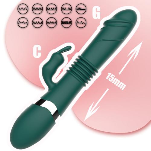 Orissi Female Automatic Telescopic Cannon Machine Second Tide Vibrator Phallus Thrusting Av Stick  For Women's