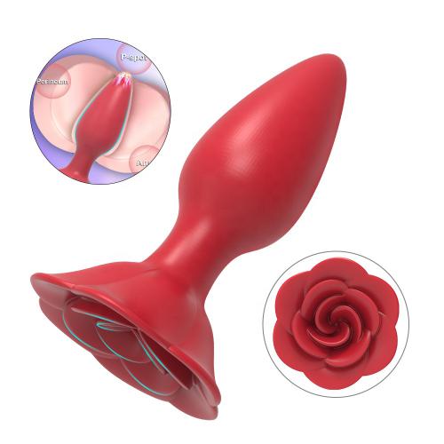 Red Silicone Anal Plug Dildo  For Woman Man Lesbian Gay Couple Masturbator Anus Stimulation