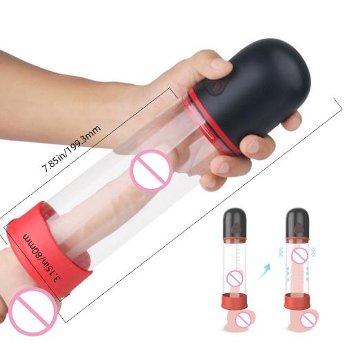 Sampro Hot Selling Soft Silicone Huge Water Penis Pump Enlargement Massager Electric Male Pumps Enlargers