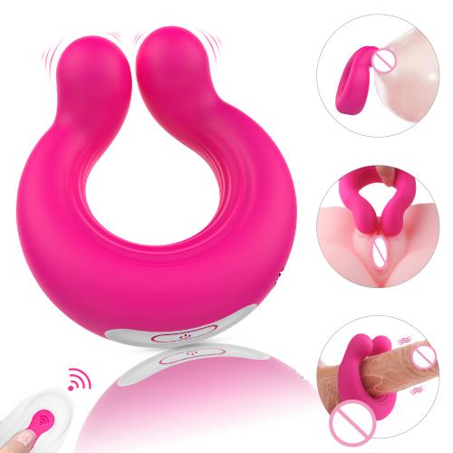 Sampro Silicone Hot Male Man Vibrator Glans Weight Massage Ejaculation  Vibrating Penis Cock Ring