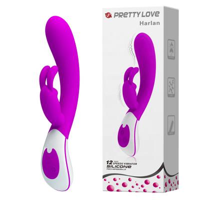 12 Frequency Silicone Vibration Dildo Usb Rechargeable Clitoral Stimulation Prettylove Rabbit Vibrator For Women
