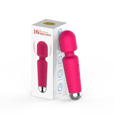 16 Modes Usb Wand Vibrating Massager Powerful Vibrator Clitoris Stimulator G Spot Mini Av