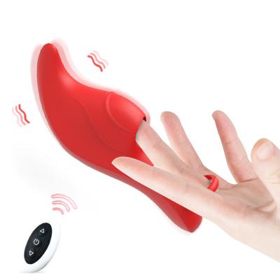 Jump Egg Finger Sleeve Strong Vibration Stimulation Clit Clitoris Clitoral Vibrator