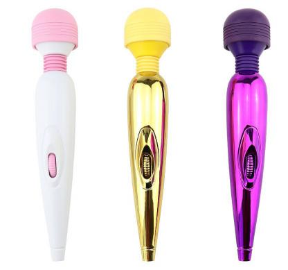 For Woman Usb Waterproof Vibrators Hand Held Body Massager Stick G-spot Clitoris Av Wand Vibrator