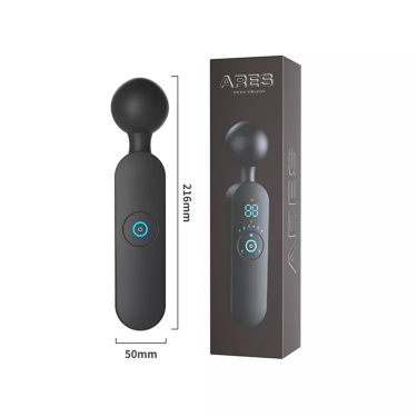Smart Heating Usb Rechargeable Powerful Heated Av Wand Massager Head Bendable Vibrator
