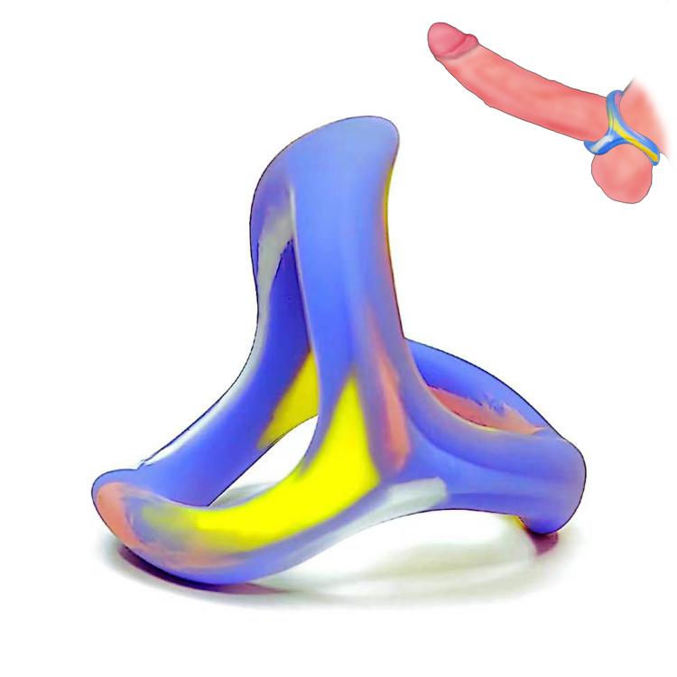 Soft Cock Rings Liquid Silicone Penis Enhancing  Stronger Erection Pleasure Enhance For Men