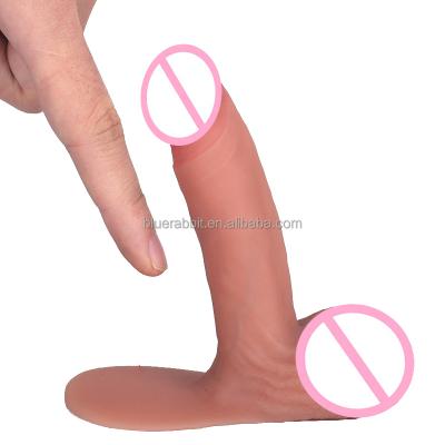 Wholesale Ftm Packer Super Soft Silicone Realistic Small Penis Masturbator Dildo For Trans Individuals