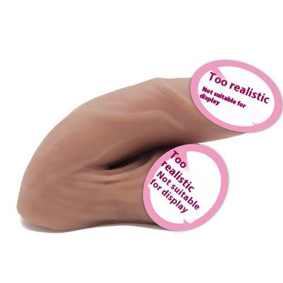 Wholesale Vanilla-colored Female Masturbation  Soft Silicone Dildo Liquid Direct From Factory