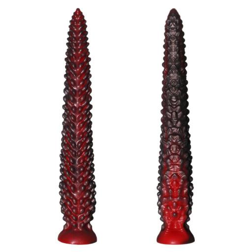 Yuxian 2025 Super Long Tentacle Spiral Special-shaped Phallus Dildo Soft Flesh Realistic Liquid Silicone Alternative Back Court