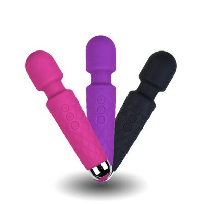 8 Speeds 20 Patterns Strong Vibrator Massager For Women Mini Personal Wand