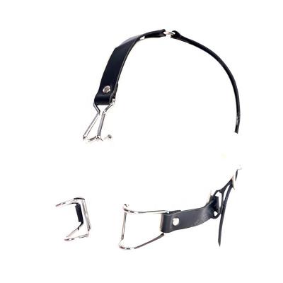 Bdsm Metal Mouth Hook And Nose Integrated Flail For