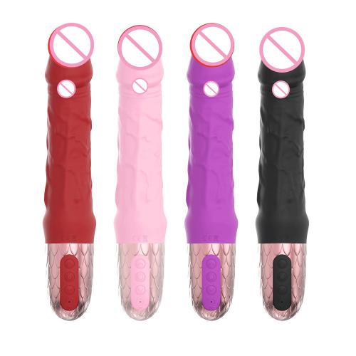 Silicone Female Simulation Dildo Vibrator Clitoris G-spot Orgasm Masturbation Av Stick