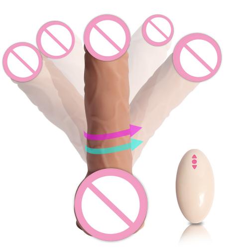 For Women Silicone Thrusting 360 Rotating Remote Control Realistic Real Dildo Vibrator