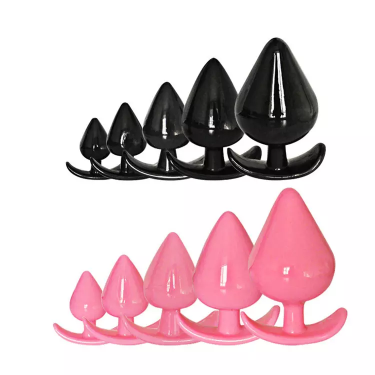 Anal  Whole Sale Sex  For Man Women 5 Pcs Butt Plug Set