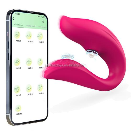 App Controlled  Panties Vibrators Women Wearable Vibrating Panty Vibrator With Remote For Couples