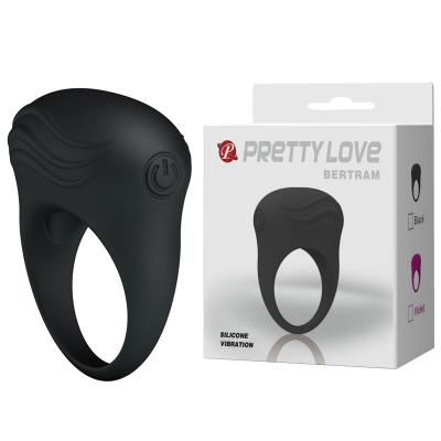 Baile Prettylove  Vibrator Ring For Men Silicone Waterproof Silence Sex Cock