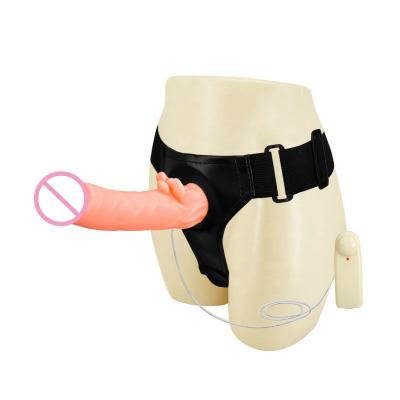 Baile  Multi-speed Vibration Strap-on Dildo Head Rotation Ultra Passionate Harness Clitoral Stimulation Wearable Dildos