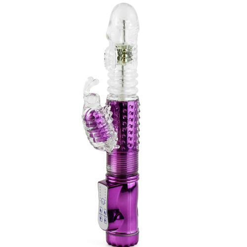 Classic 36 Vibration Rotating Head G Spot Female Dildo Clitoris Stimulation Women  Rabbit Vibrator