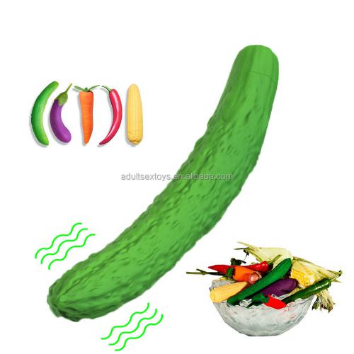 Fruit And Vegetable Vibrator Sexy  Body Vagina Massager  Carrot Pepper Corn Cucumber Eggplant Sexual