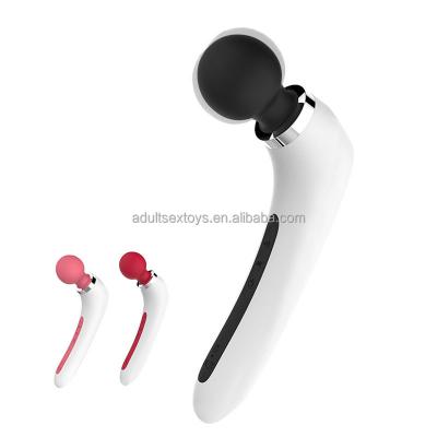 Handheld Massage  3 Speeds 20 Vibration Bend Head Wand Massager Cordless Personal For Women