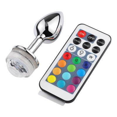 Led Lamp Anal  Plug Stimulator Prostate Massager Light  Butt Trainer Kit