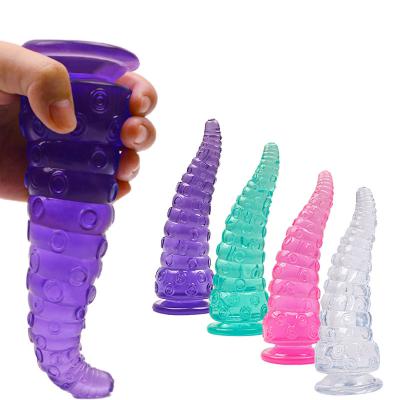 Octopus Phallus Large Alternative Shaped Anal Plug Prosthetic Penis Men And Women Masturbation