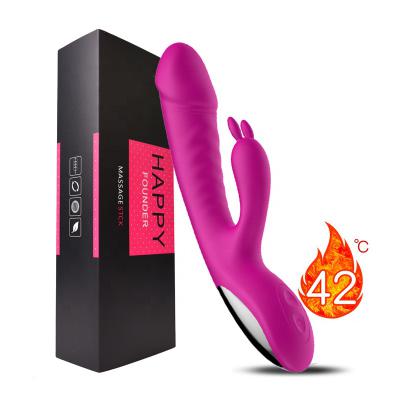 Original G Spot Clitoris Stimulation Bunny Vibrator 10 Speeds Clitoral Rabbit Dildo For Women Sexual Gadgets
