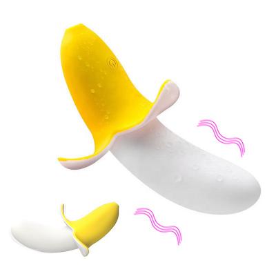 Satisfiable Soft Silicone Fruit  For Woman Clitoral Stimulation Dildo G Spot Banana Vibrator