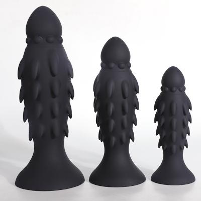 Sm  Male And Female Masturbation Butt Plug Anal Stimulation Liquid Silicone