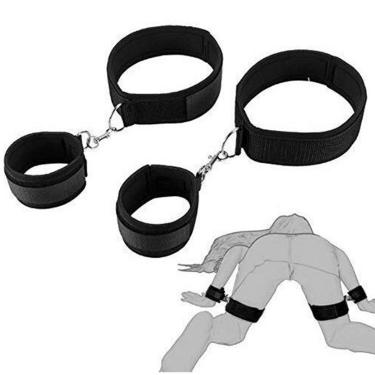 Sexy Slave Ankle Shackles  For Couples Adjustable Leg Straps Sm Games Restrain Bondage
