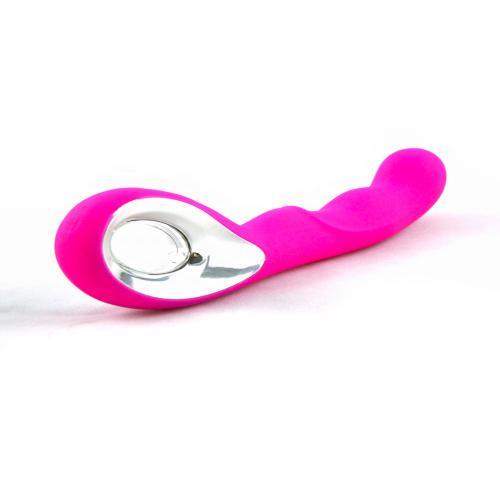 Usb Charging Round Head Design Soft Pacifier Silicone Sexual Masturbation  Female Av Vibrator For Couple