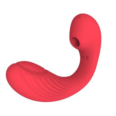 Usb Rechargeable Dual 7-mode Vibrator For Women Bendable Dildo With Flapping & Sucking Features G-spot Clitoral Pleasure