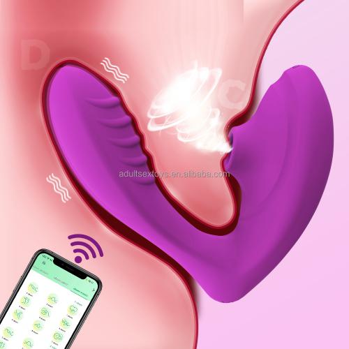 Upgraded App Control Vibrator With 10 Sucking Vibration Modes Vaginal Clitoral Female  Para Mujer