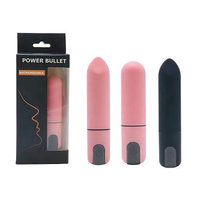 Wholesale 12 Speed Lipstick Vibrator   Rechargeable Massager Usb Mini Bullet