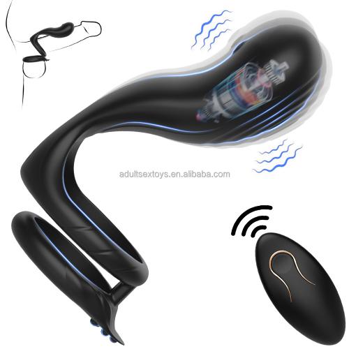 2 In 1 Cock Ring Men's Penis Vibrators, Perineum, G Spot, Clitorals Stimulator For Women, Sex Novelties Vibrator Couples