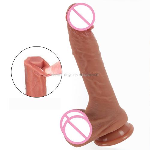 8.7'' Best Seller Dildos Soft Silicone Lifelike Big Dildo Anal Vaginal Suitable Realistic For Women Men