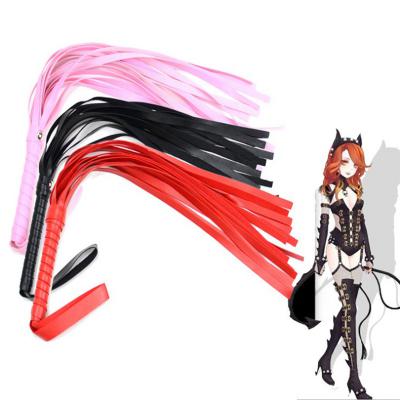 Games Pu Leather Horse Whips Sm Bondage Sex Whip Flogger Slave  For Woman Couples Spanking Butt